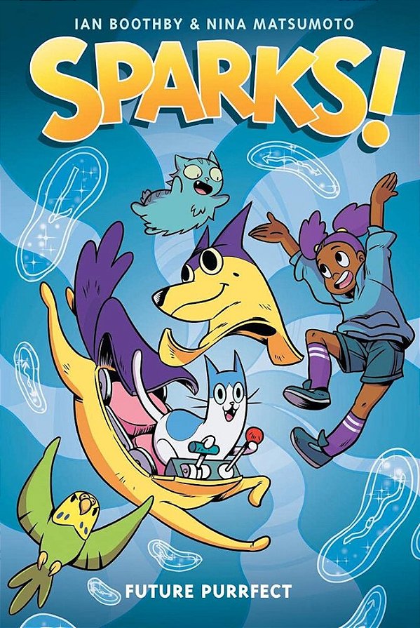 Sparks! Future Purrfect: A Graphic Novel (Sparks! #3)-..