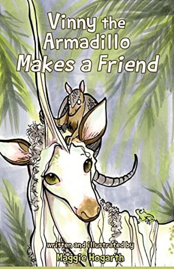 Vinny The Armadillo Makes A Friend-..
