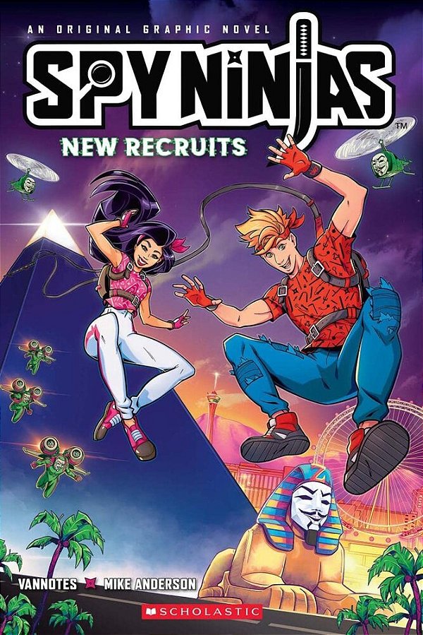 Spy Ninjas Official Graphic Novel: New Recruits-..