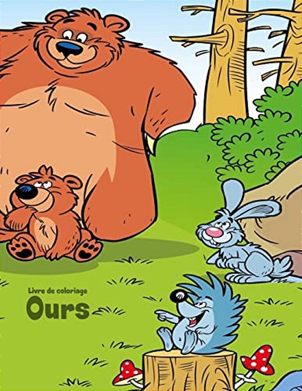 Livre De Coloriage Ours 3 & 4-..