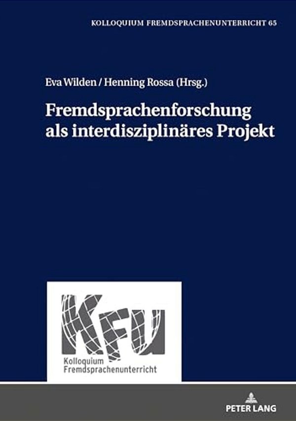 Fremdsprachenforschung Als Interdisziplinaeres Projekt-..
