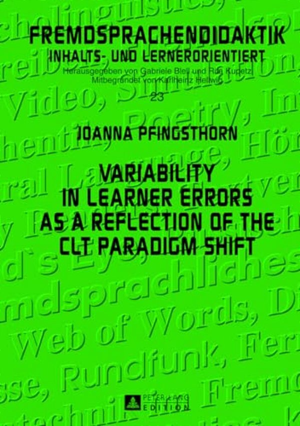 Variability In Learner Errors As A Reflection Of The Clt Paradigm Shift-..