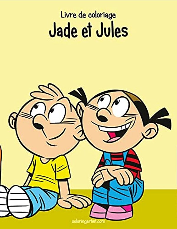 Livre De Coloriage Jade Et Jules 2-..