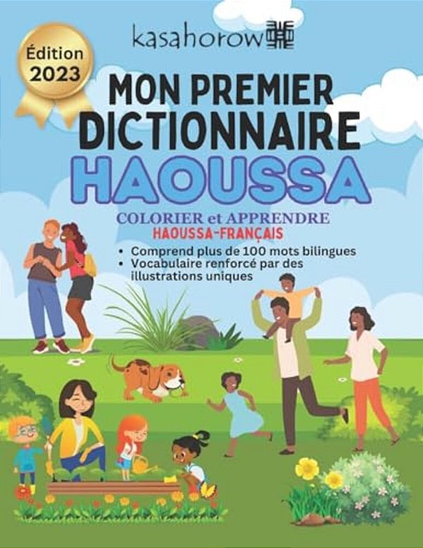 Mon Premier Dictionnaire Hausa: Colorier Et Apprendre-..