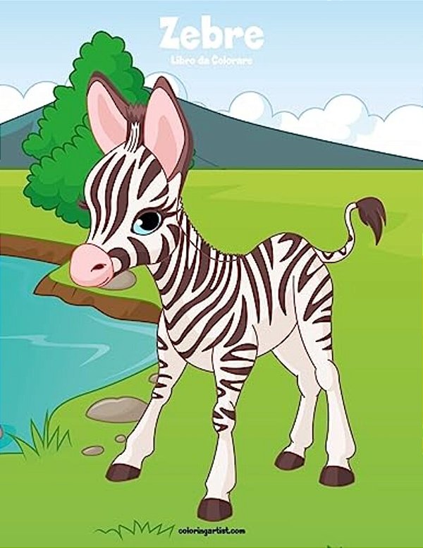 Zebre Libro Da Colorare 1-..