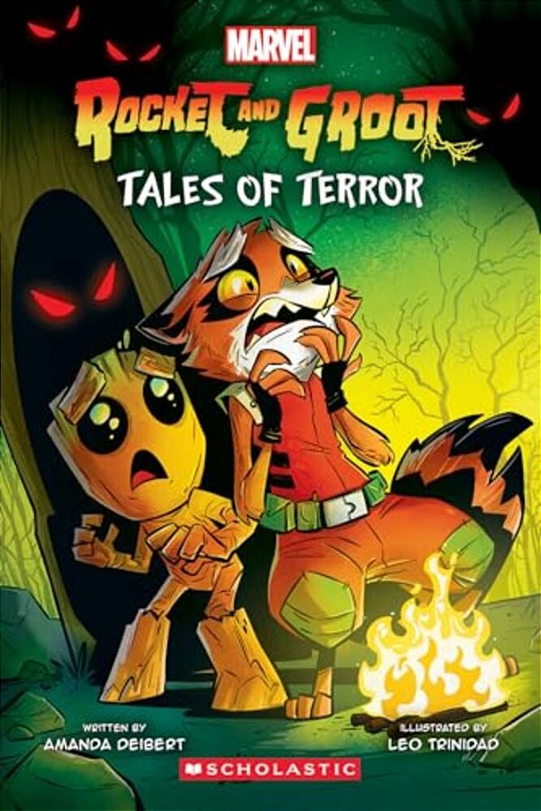 Tales Of Terror: A Graphix Book (Marvel's Rocket And Groot)-..