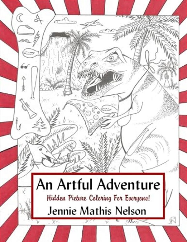 An Artful Adventure: Hidden Picture Coloring For Everyone!-..
