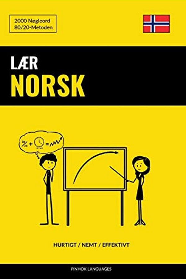 Lær Norsk - Hurtigt/Nemt/effektivt: 2000 Nøgleord-..