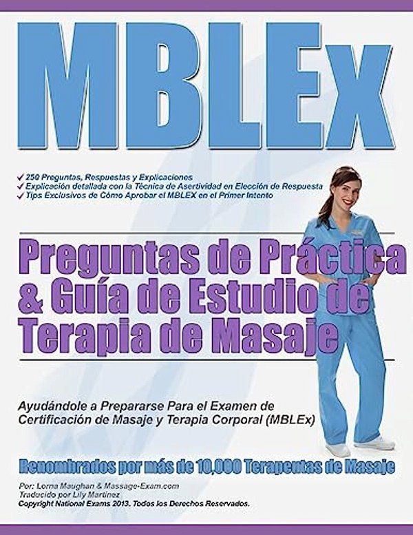 Mblex Preguntas De Práctica & Guía De Estudio De Terapia De Masaje-..