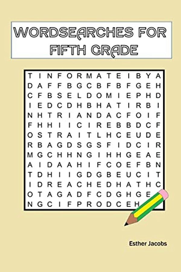 Wordsearches For Fifth Grade-..