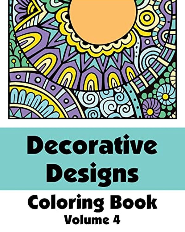 Decorative Designs Coloring Book-..
