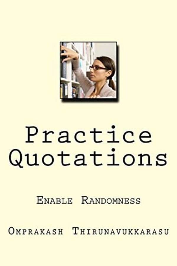 Practice Quotations: Enable Randomness-..