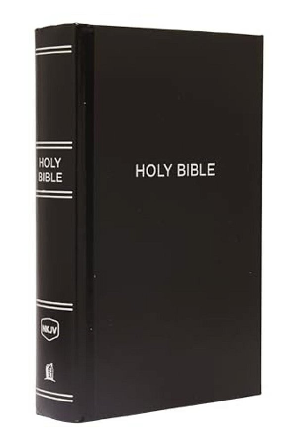 Nkjv, Pew Bible, Large Print, Hardcover, Black, Red Letter Edition-..