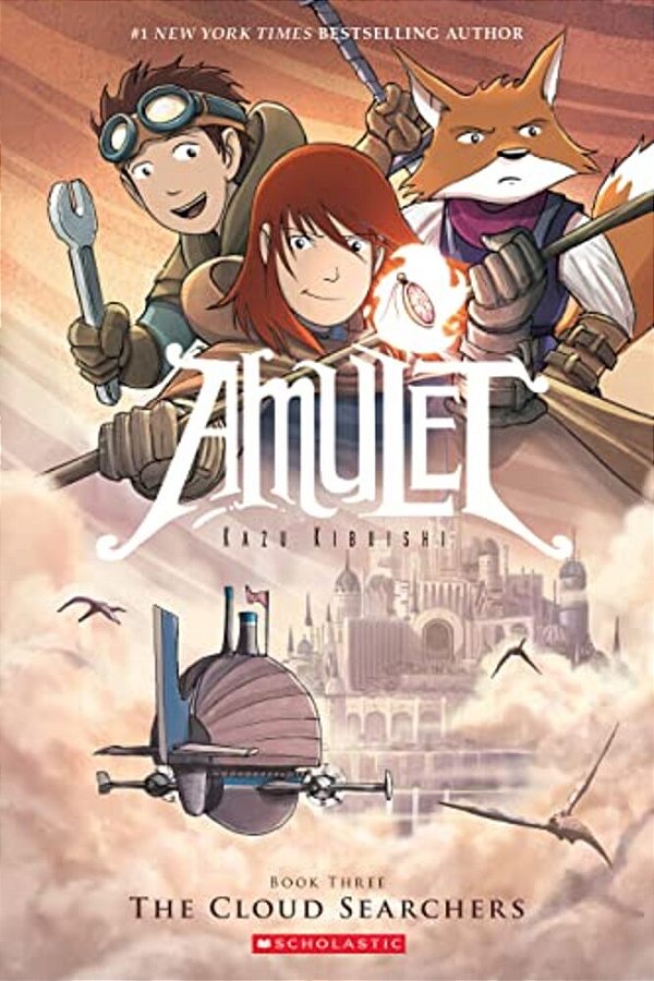 The Cloud Searchers: A Graphic Novel (Amulet #3): Volume 3-..