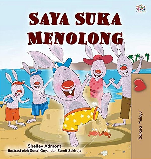 I Love To Help (Malay Children's Book)-..
