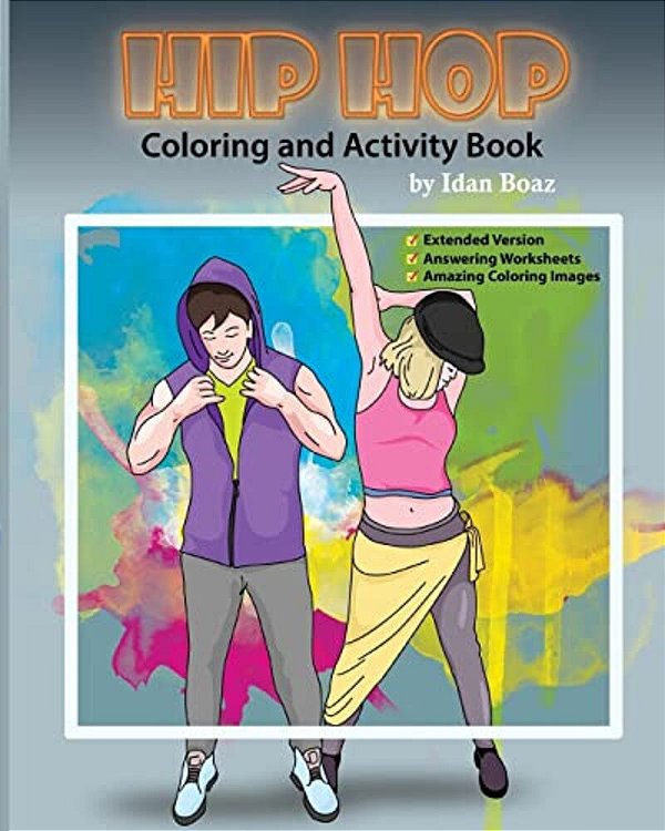 Hip Hop: Coloring & Activity Book (Extended)-..