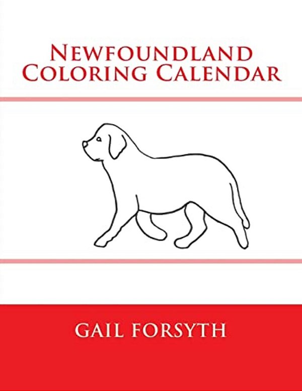 Newfoundland Coloring Calendar-..