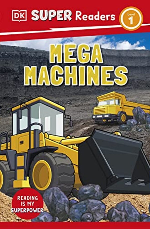 Dk Super Readers Level 1 Mega Machines-..