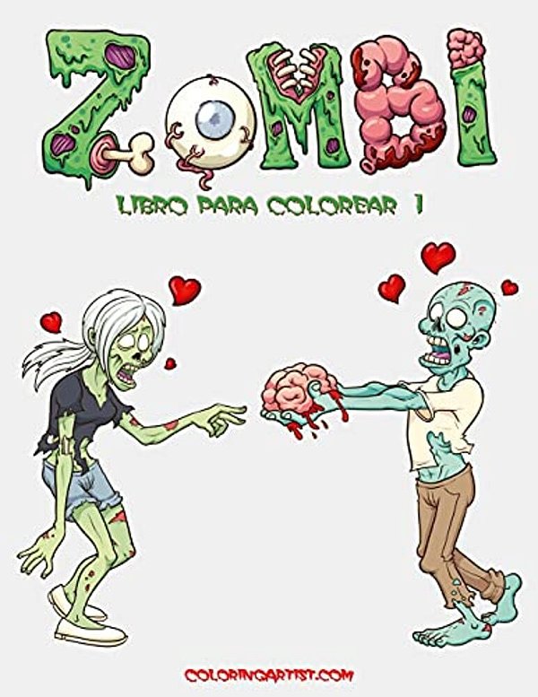 Zombi Libro Para Colorear 1-..