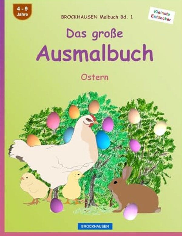 Brockhausen Malbuch Bd. 1 - Das Große Ausmalbuch: Ostern-..