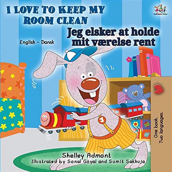 I Love To Keep My Room Clean (English Danish Bilingual Book)-..