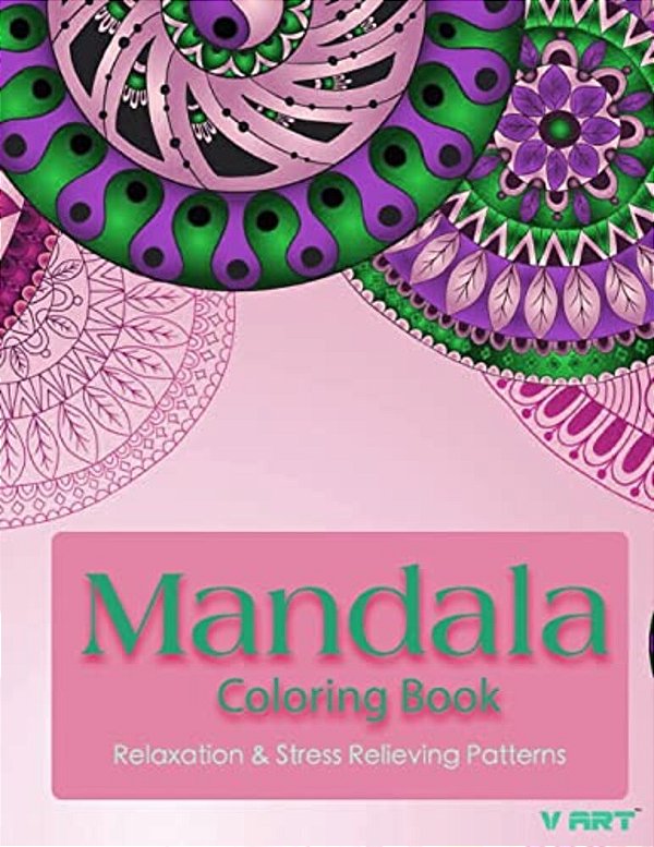 Mandala Coloring Book: Coloring Books For Adults: Stress Relieving Patterns-..