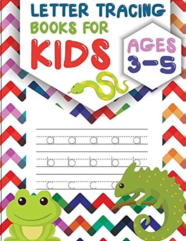 Letter Tracing Books For Kids Ages 3-5: Letter Tracing Preschool, Letter Tracing, Letter Tracing Preschool, Letter Tracing Preschool, Letter Tracing W-..
