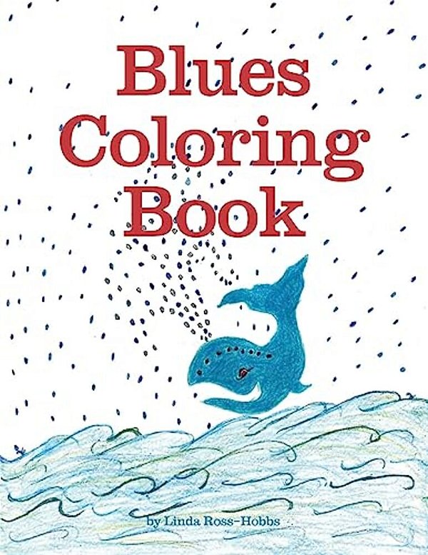 Blues Coloring Book-..