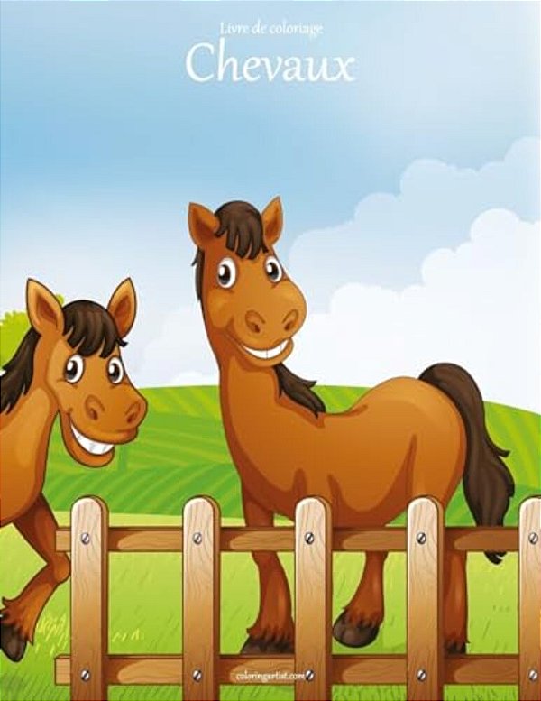 Livre De Coloriage Chevaux 3-..