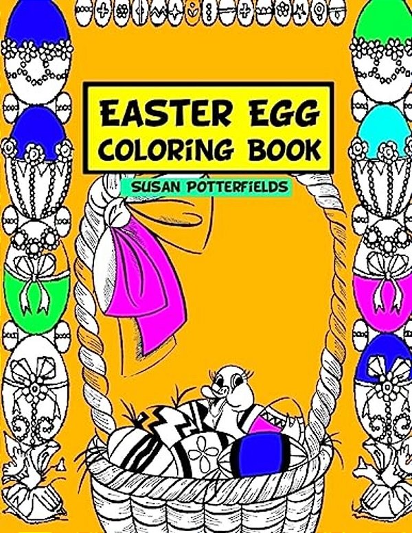 Easter Egg Coloring Book-..