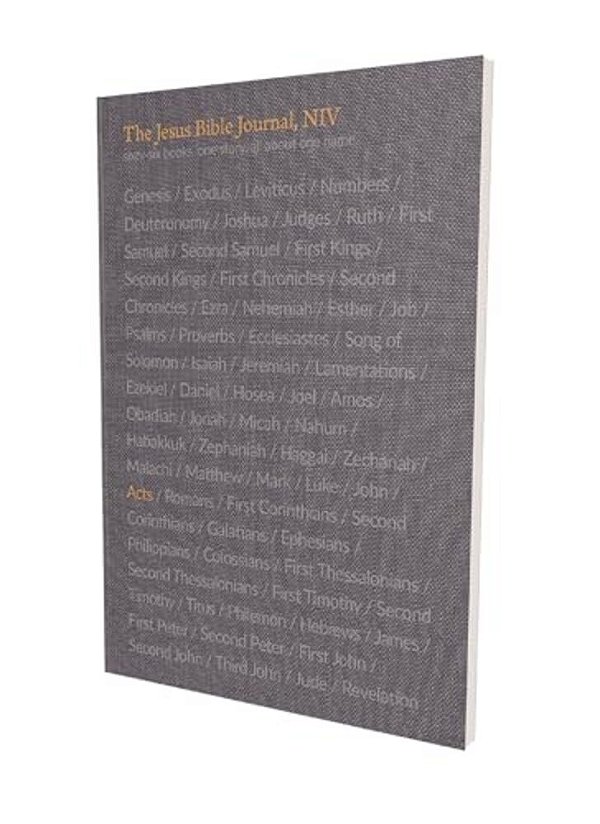 The Jesus Bible Journal, Acts, Niv, Paperback, Comfort Print-..