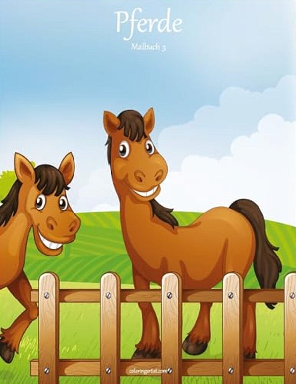 Pferde-Malbuch 3-..