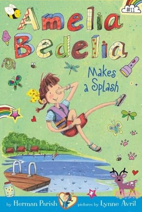 Amelia Bedelia Chapter Book #11: Amelia Bedelia Makes A Splash-..