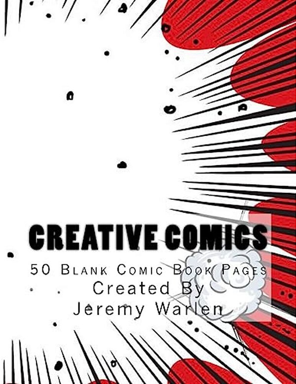 Creative Comics (50 Page): 50 Black Comic Book Pages-..