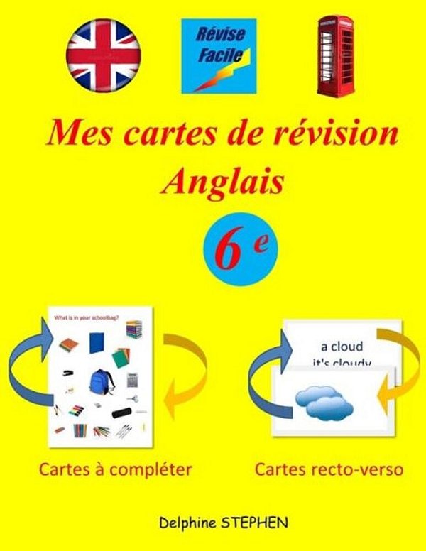 Mes Cartes De Révision Anglais 6E-..