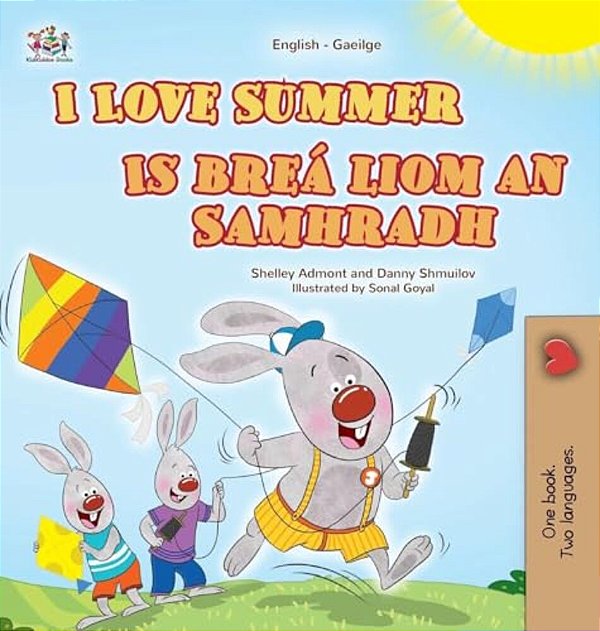 I Love Summer (English Irish Bilingual Children's Book)-..