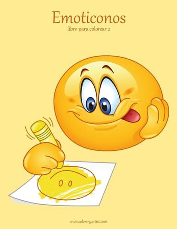 Emoticonos Libro Para Colorear 2-..