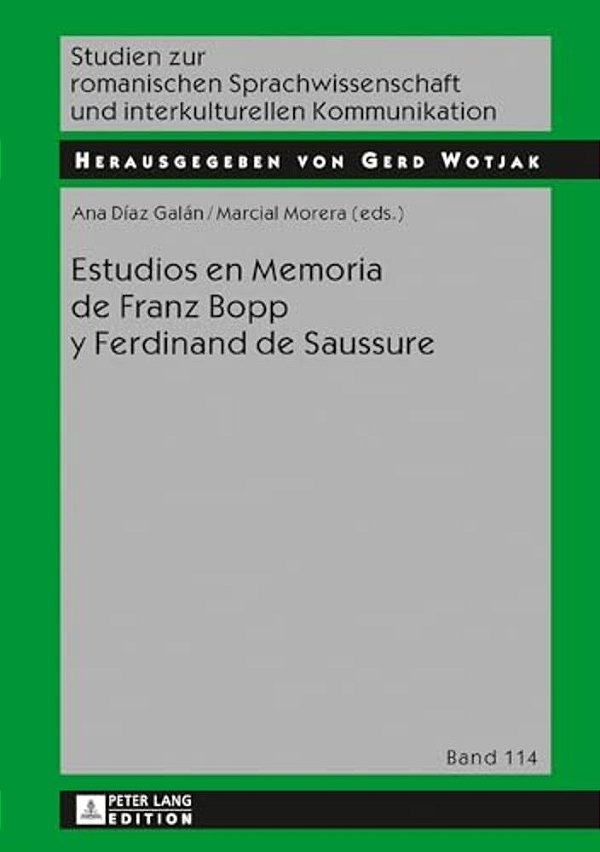 Estudios En Memoria De Franz Bopp Y Ferdinand De Saussure-..
