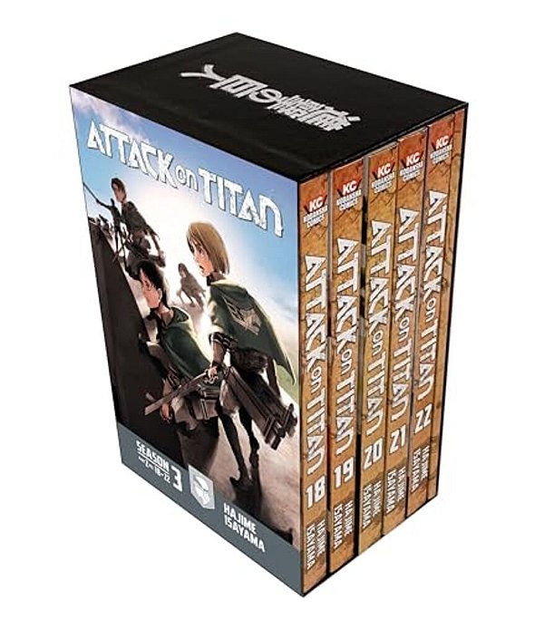 Attack On Titan Season 3 Part 2 Manga Box Set-..