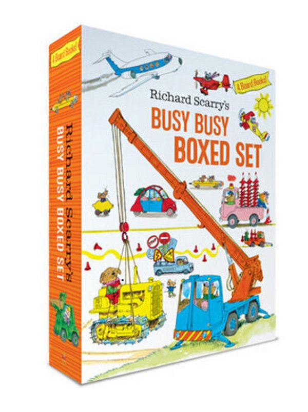 Richard Scarry's Busy Busy Boxed Set-..