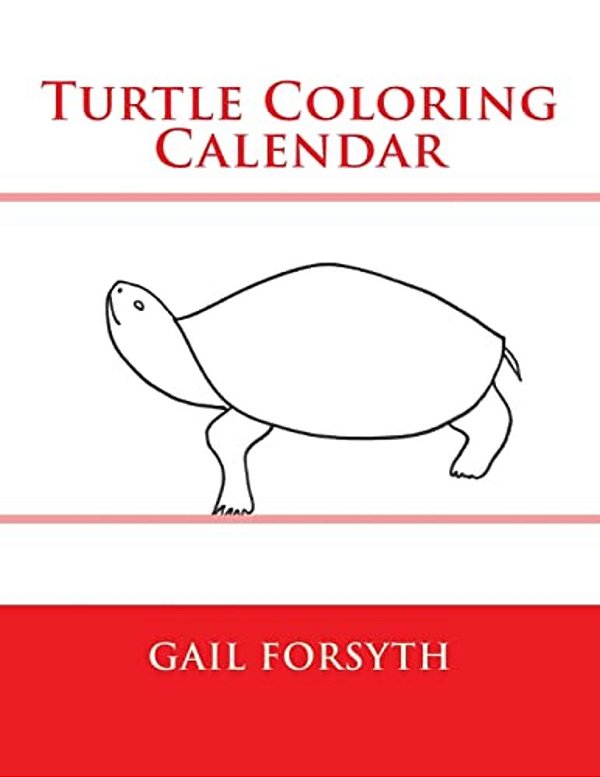 Turtle Coloring Calendar-..