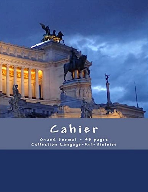 Cahier - Grand Format - 48 Pages - Collection Langage-Art-histoire: Design Original 7-..