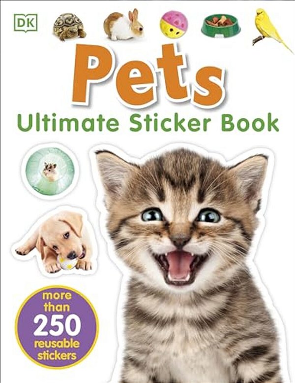 Ultimate Sticker Book: Pets-..