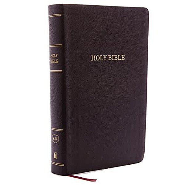 Kjv, Reference Bible, Personal Size Giant Print, Bonded Leather, Burgundy, Indexed, Red Letter Edition-..