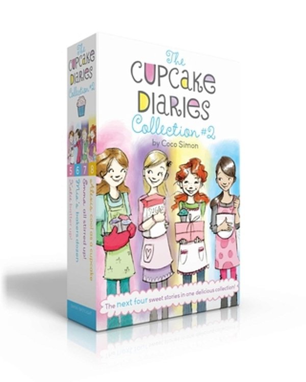 The Cupcake Diaries Collection #2 (Boxed Set): Katie, Batter Up!; Mia's Baker's Dozen; Emma All Stirred Up!; Alexis Cool As A Cupcake-..