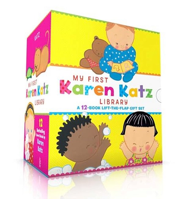 My First Karen Katz Library (Boxed Set): Peek-A-baby; Where Is Baby's Tummy?; What Does Baby Say?; Kiss Baby's Boo-Boo; Where Is Baby's Puppy?; Where-..