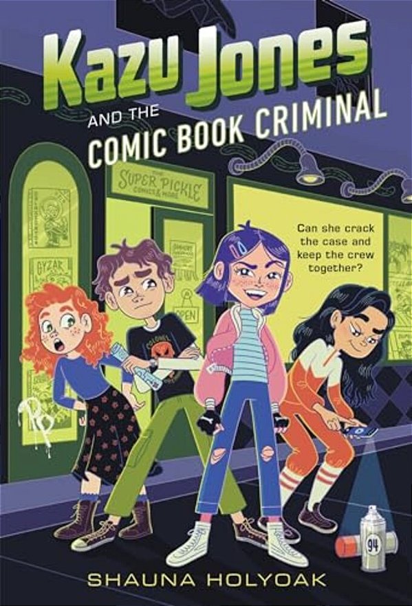Kazu Jones And The Comic Book Criminal-..