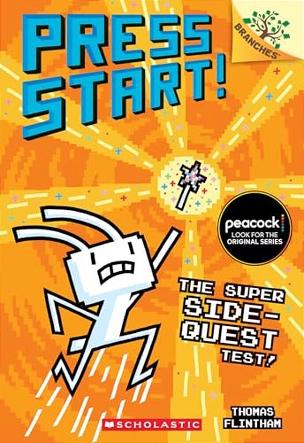 The Super Side-Quest Test!: A Branches Book (Press Start! #6)-..