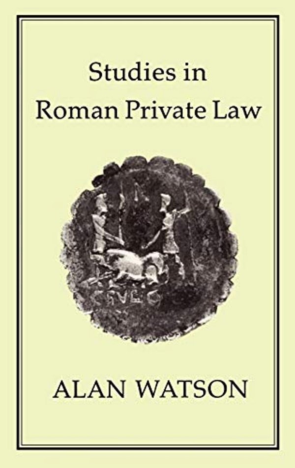 Studies In Roman Private Law-..