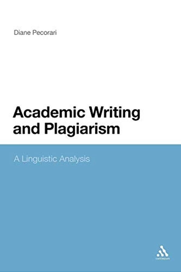 Academic Writing And Plagiarism: A Linguistic Analysis-..